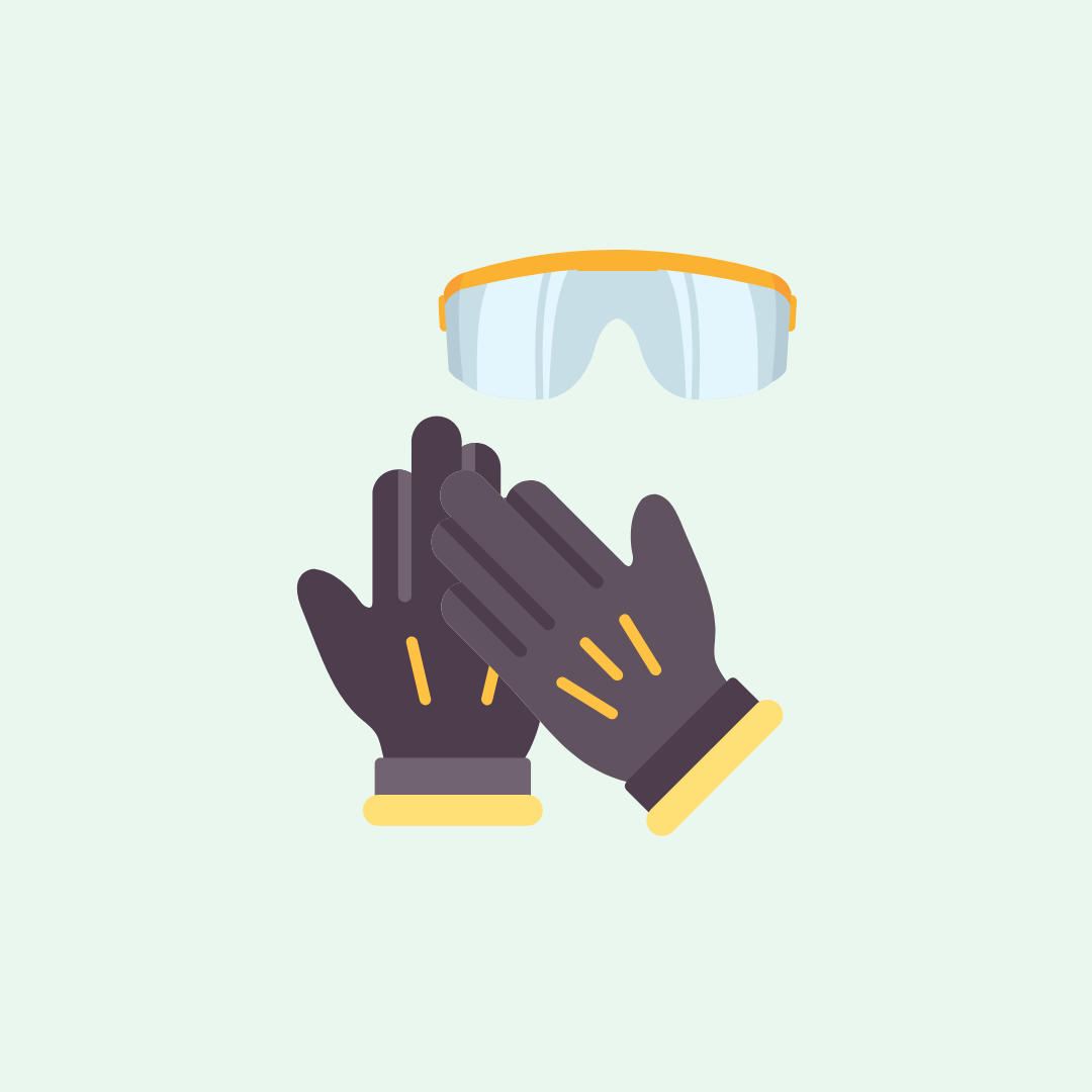 Gants & lunettes