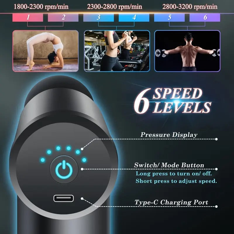 Pistolet de massage musculaire