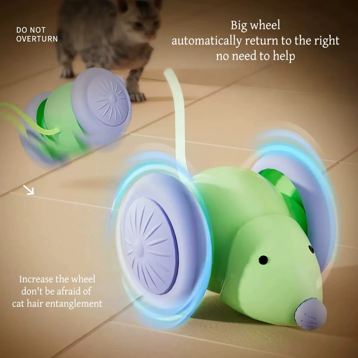 Souris Jouet Gyroscopique Rollie