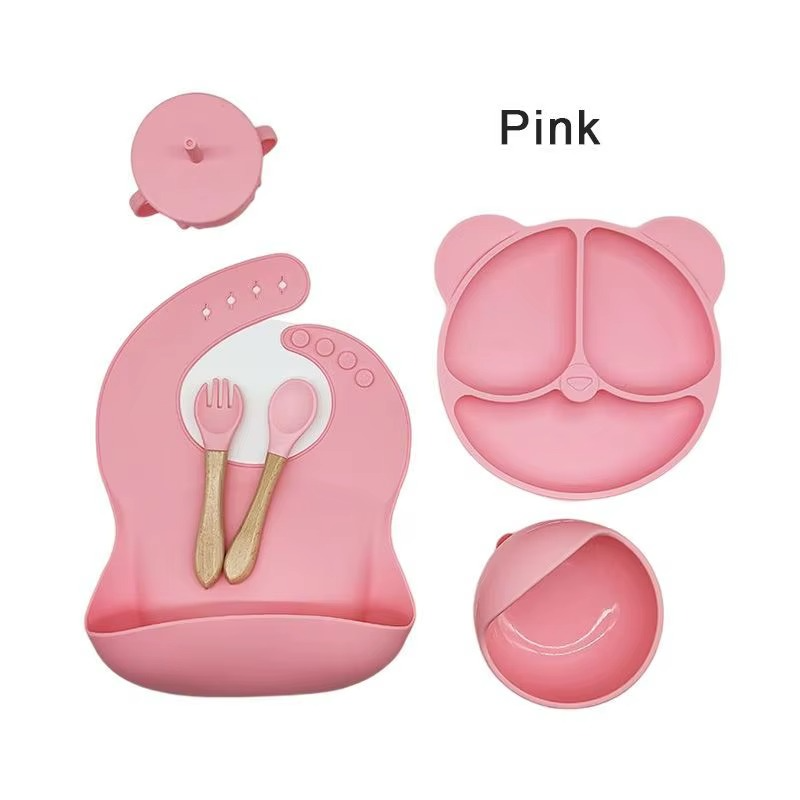 Kit de Repas en Silicone 6 Pièces