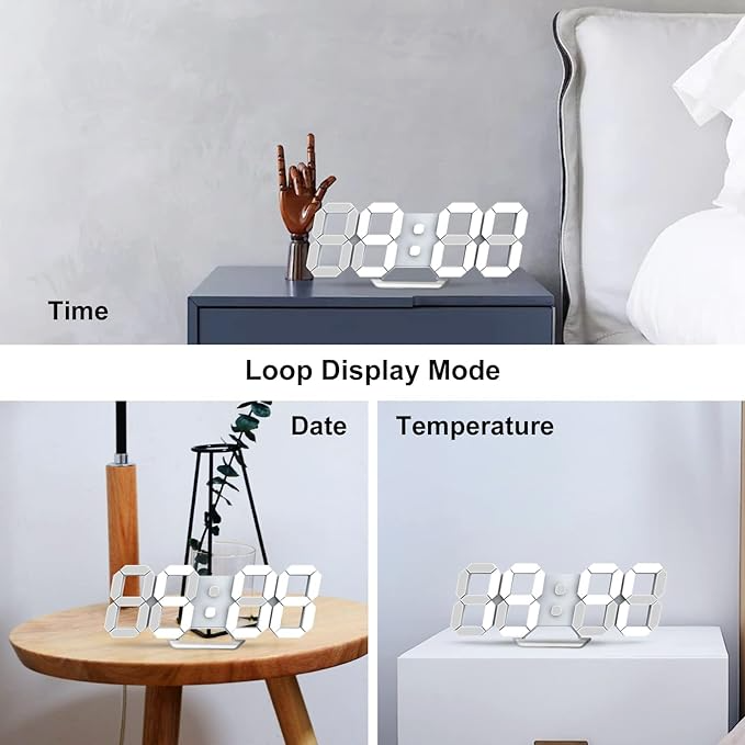 Le Chronos™ Horloge Murale 3D LED