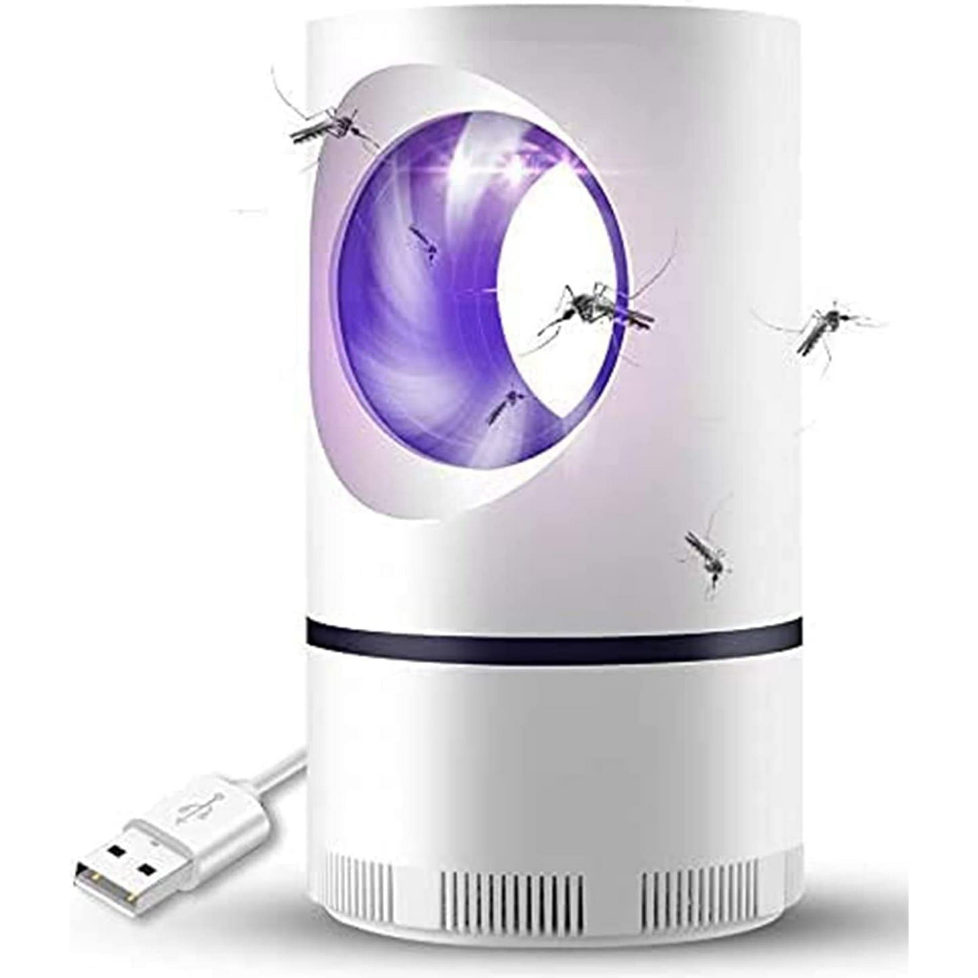 Lampe Anti-Moustique Électrique LED – Piège Silencieux et Efficace