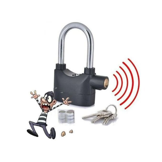 Cadenas avec Alarme 110 dB – Sécurité Renforcée pour Vos Biens