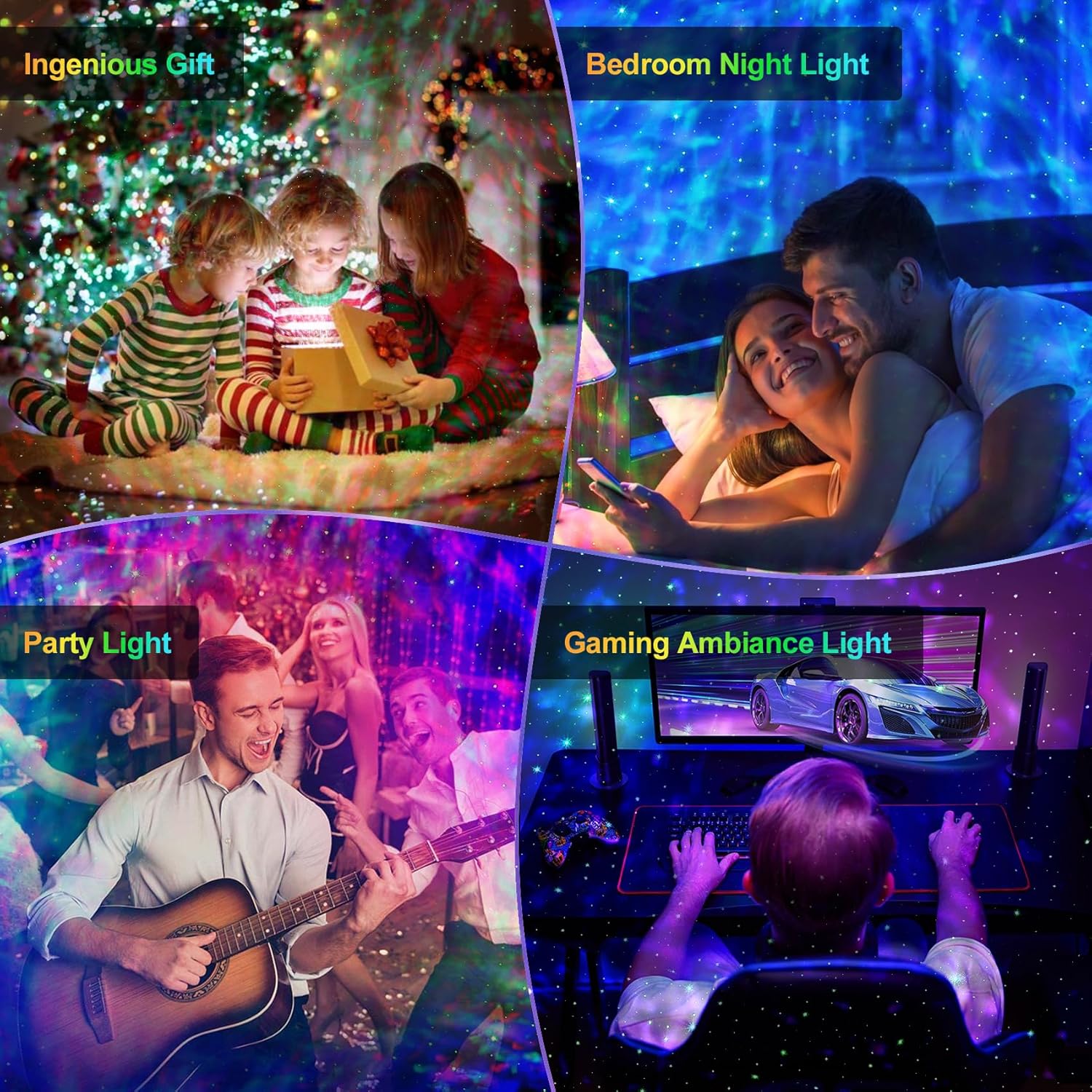 Projecteur LED Galaxie 21 Modes