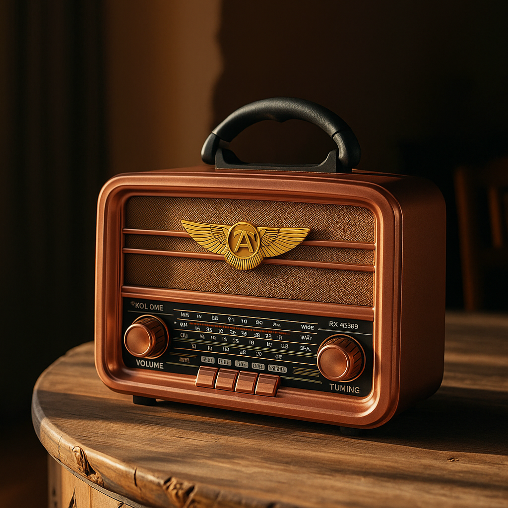 Haut-Parleur Vintage Portable – Radio FM MEIER RX-BT939