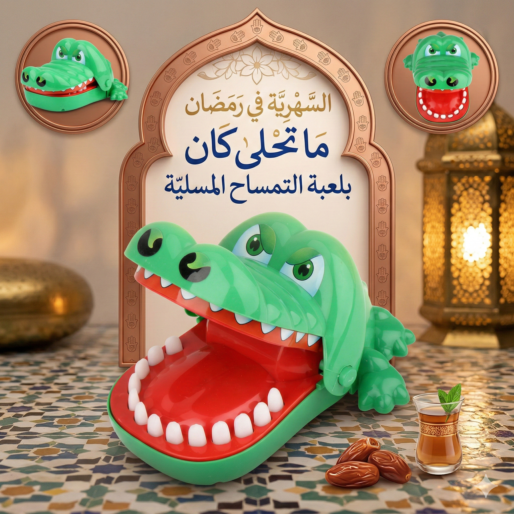 Le Croc-Surprise : L'Embuscade Ludique pour Toute la Famille. 🐊😬✨