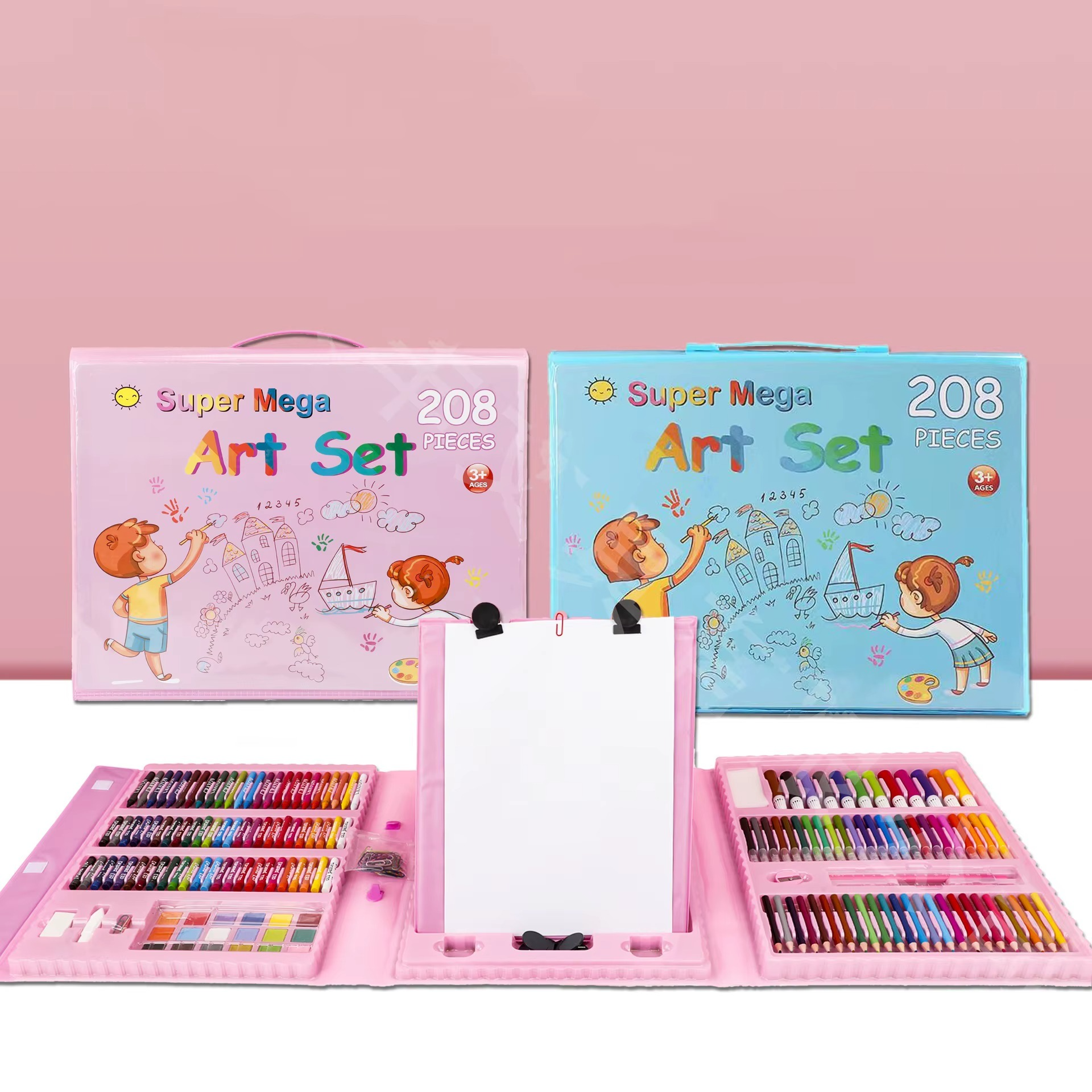 La Mégabox Créative 208 Pièces : Le Trésor d'Artiste pour Enfant ! 🎨👧👦