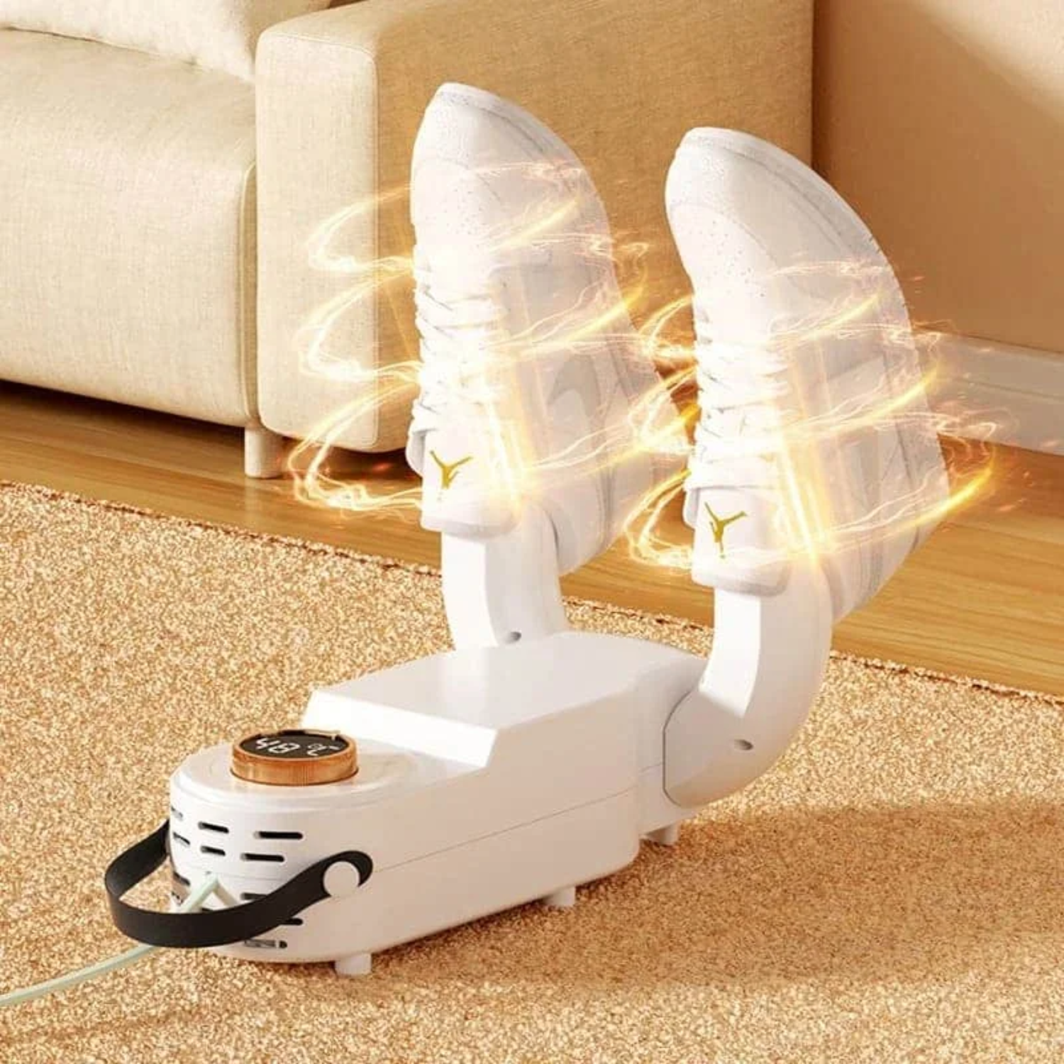 Sèche-Chaussures Intelligent : Dites Adieu à l'Humidité et aux Odeurs !