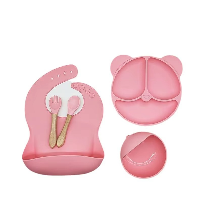 Kit de Repas en Silicone 6 Pièces