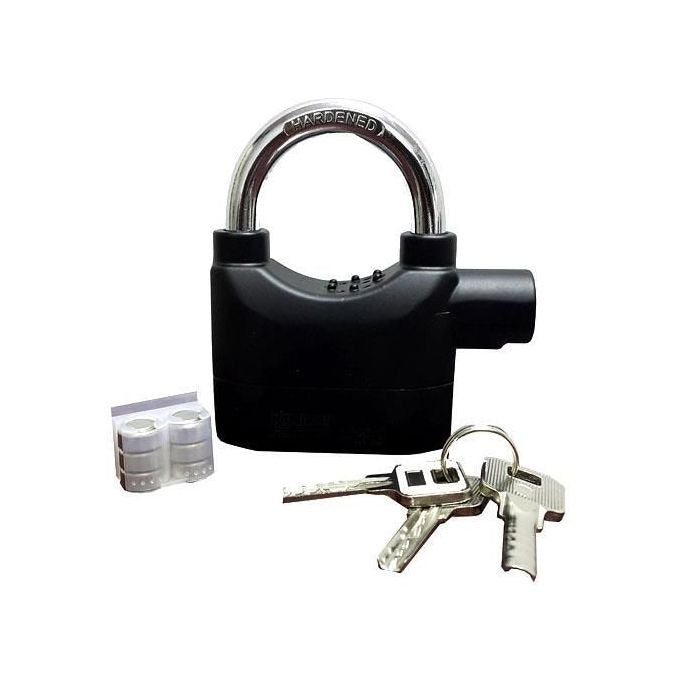 Cadenas avec Alarme 110 dB – Sécurité Renforcée pour Vos Biens